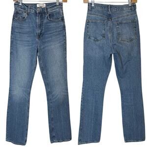 Reformation Ultra High Rise Straight Leg Jeans Malta Wash size‎ 25